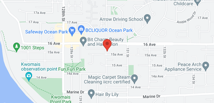 map of 12991 15A AVENUE
